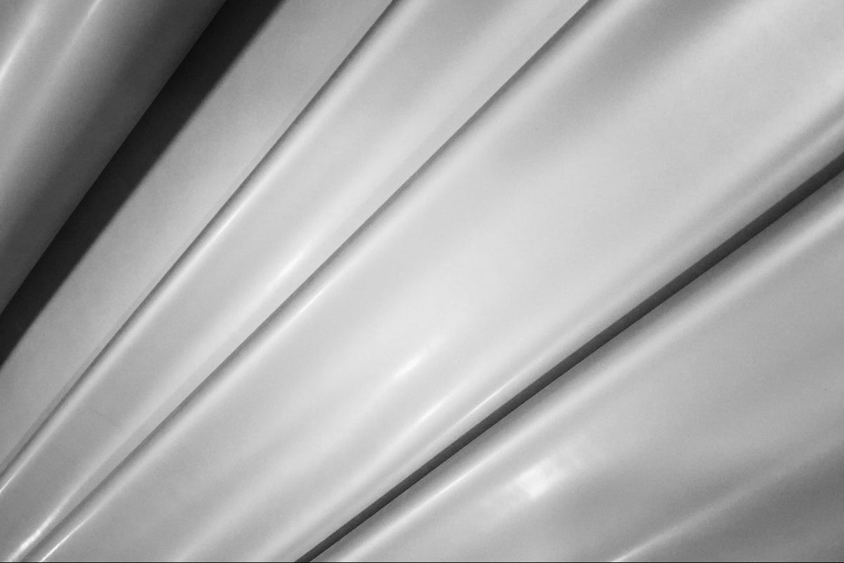 Pearlescent Silver 0.4mm Latex Sheeting