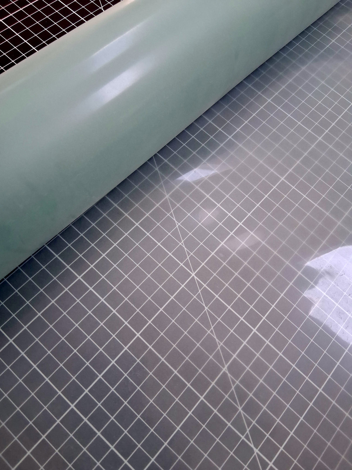 Transparent Light Blue 0.4mm Latex Sheeting