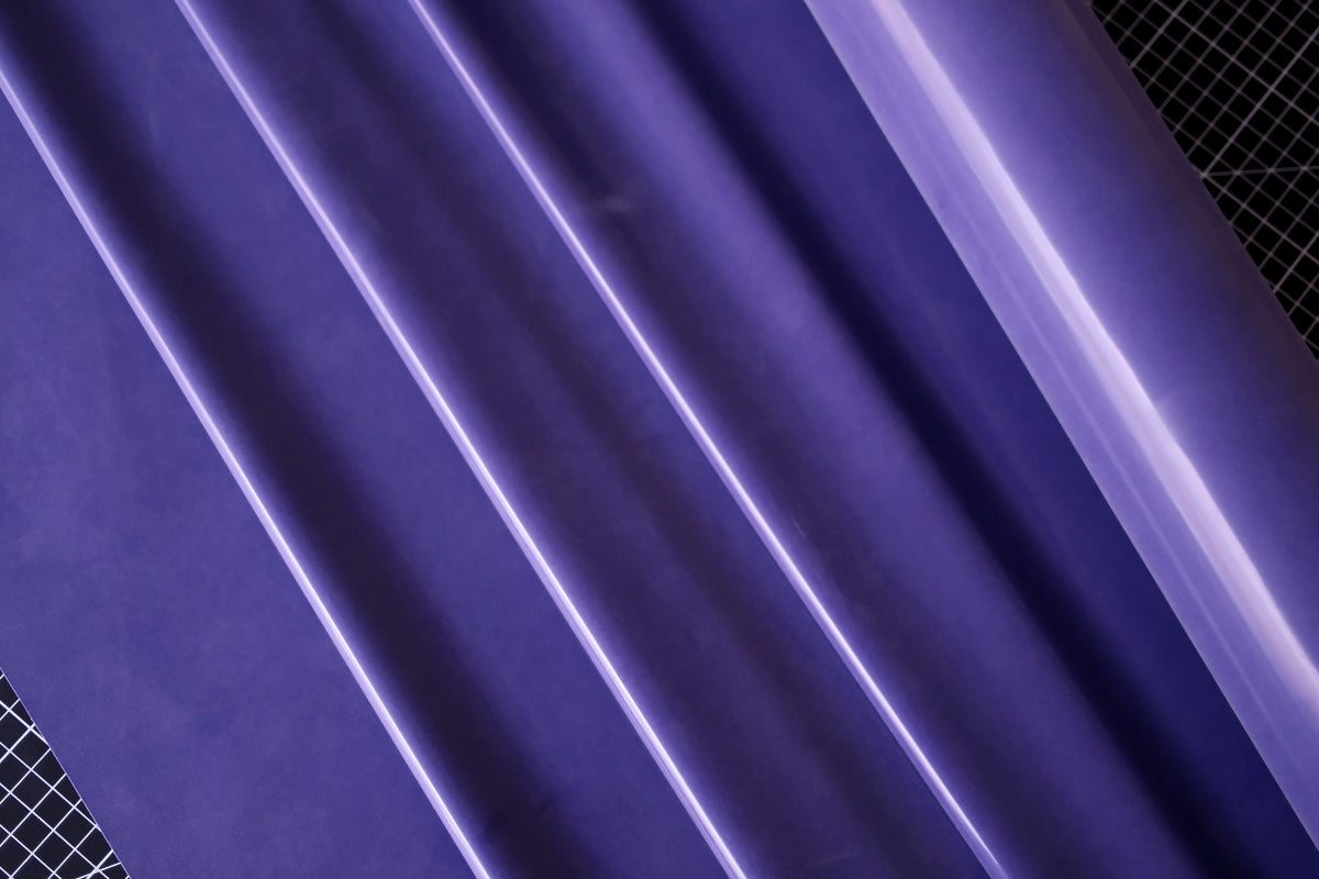 ROLL LEFTOVER - Purple Latex Sheeting 0.4mm; 29" x 43"